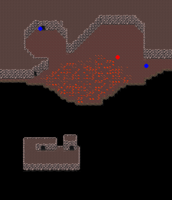 Map: Fire Cave Hall