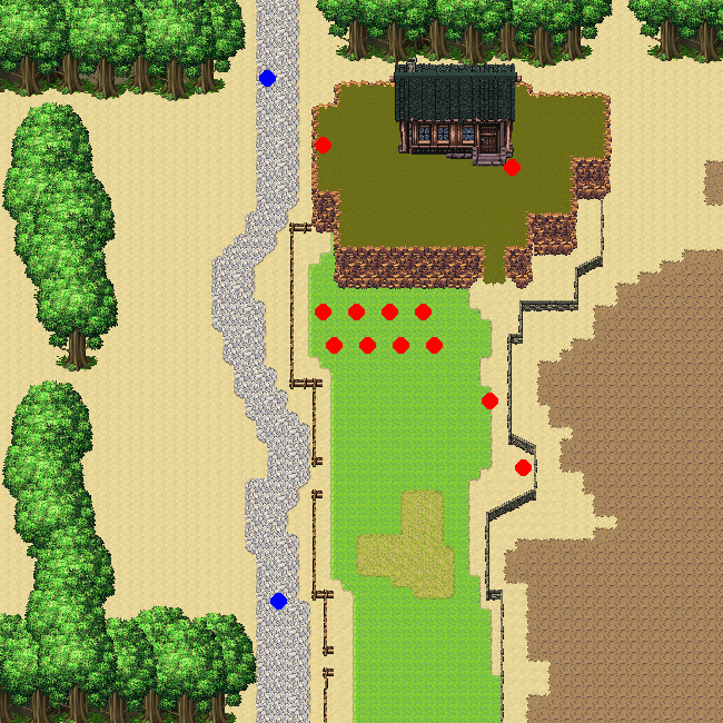 Map: Fairy Town Entrance